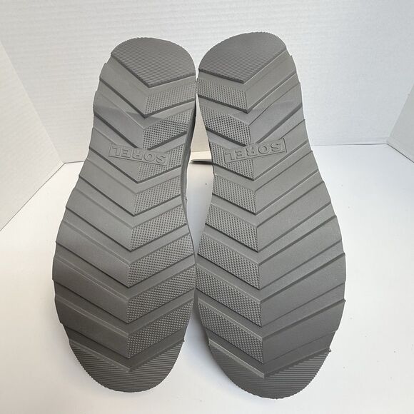 Sorel Men’s Hi Line Waterproof Suede Chelsea Ankle Grey Boots Sz 8.5 New - Picture 8 of 9